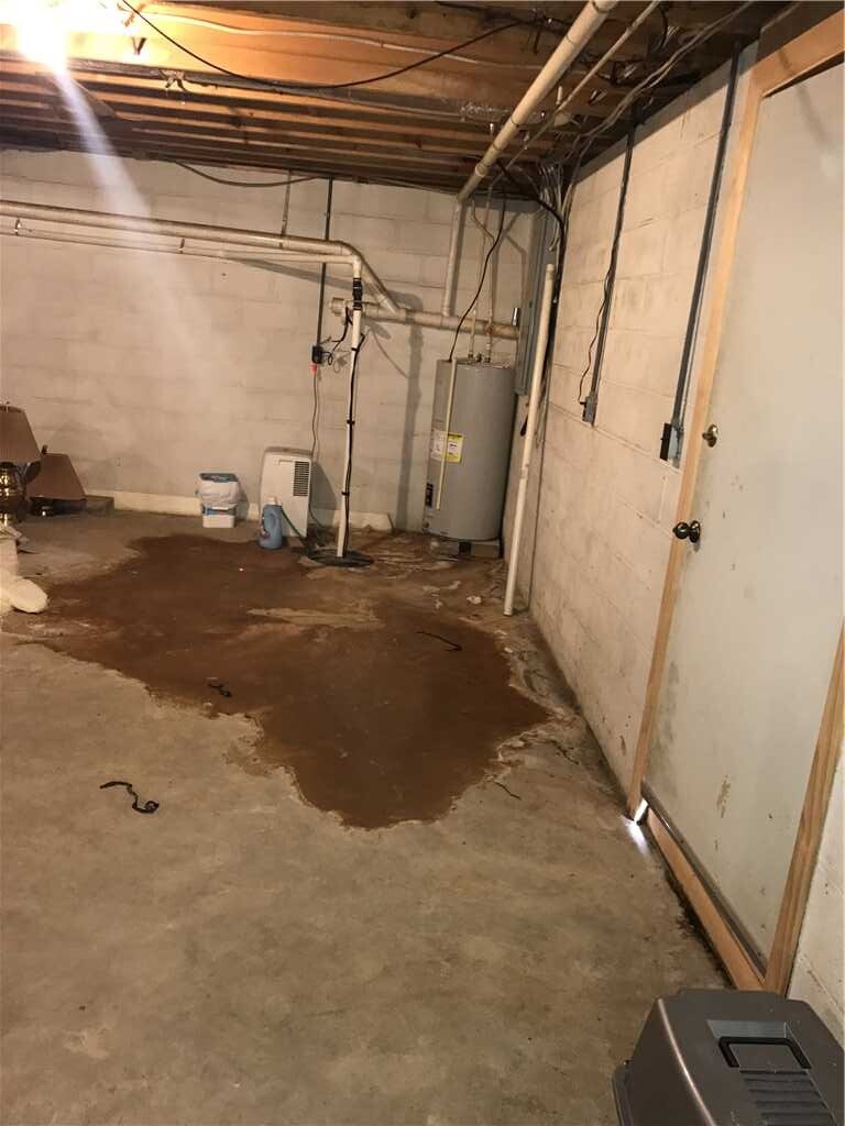 Wet basement