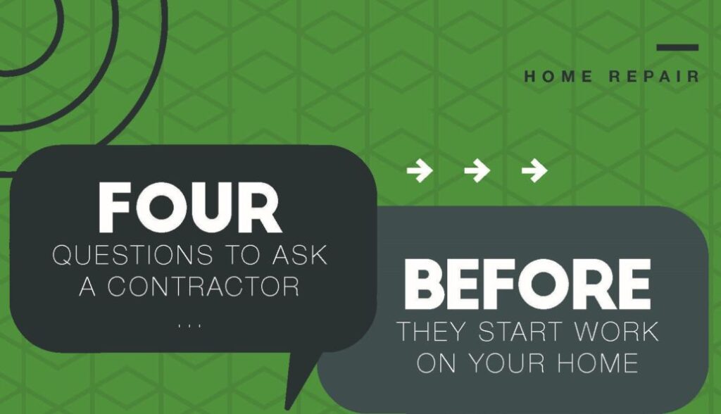 questions to ask a contractor