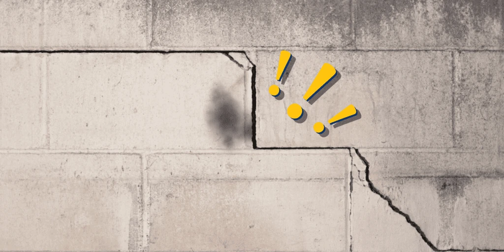 Stair Step Cracks in Brick