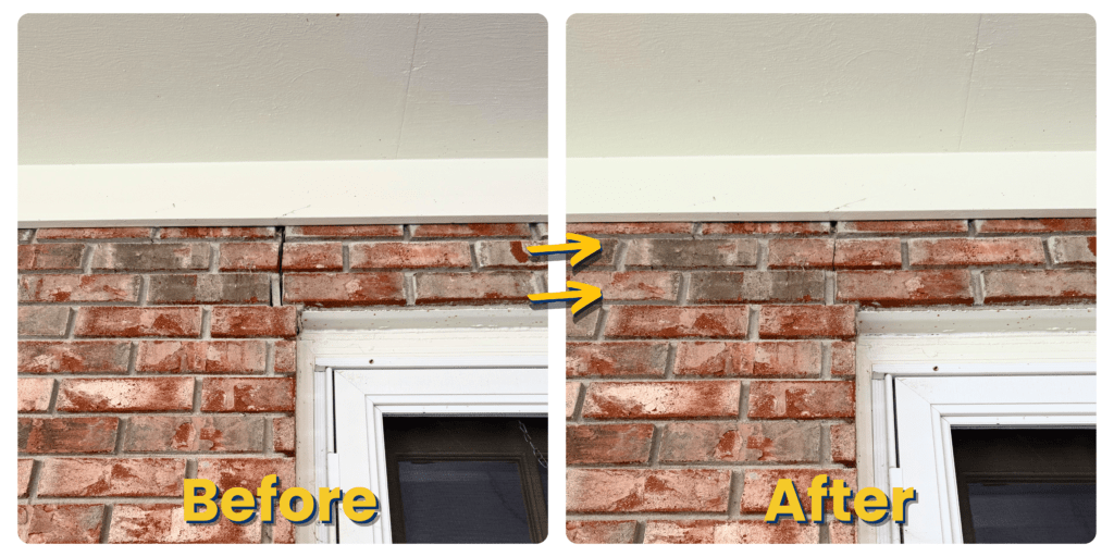 Brick Crack Repair in Greensburg