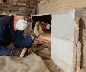water in crawl space