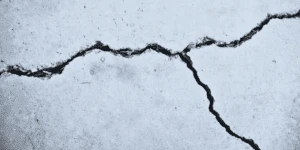 cracks in garage floor