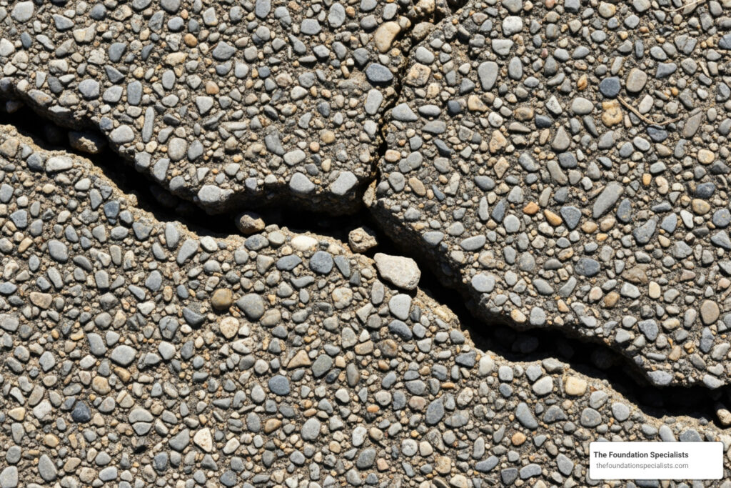 aggregate driveway crack repair