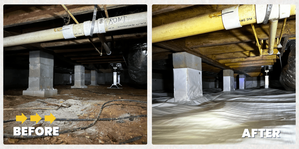 Crawl Space Encapsulation East Ridge