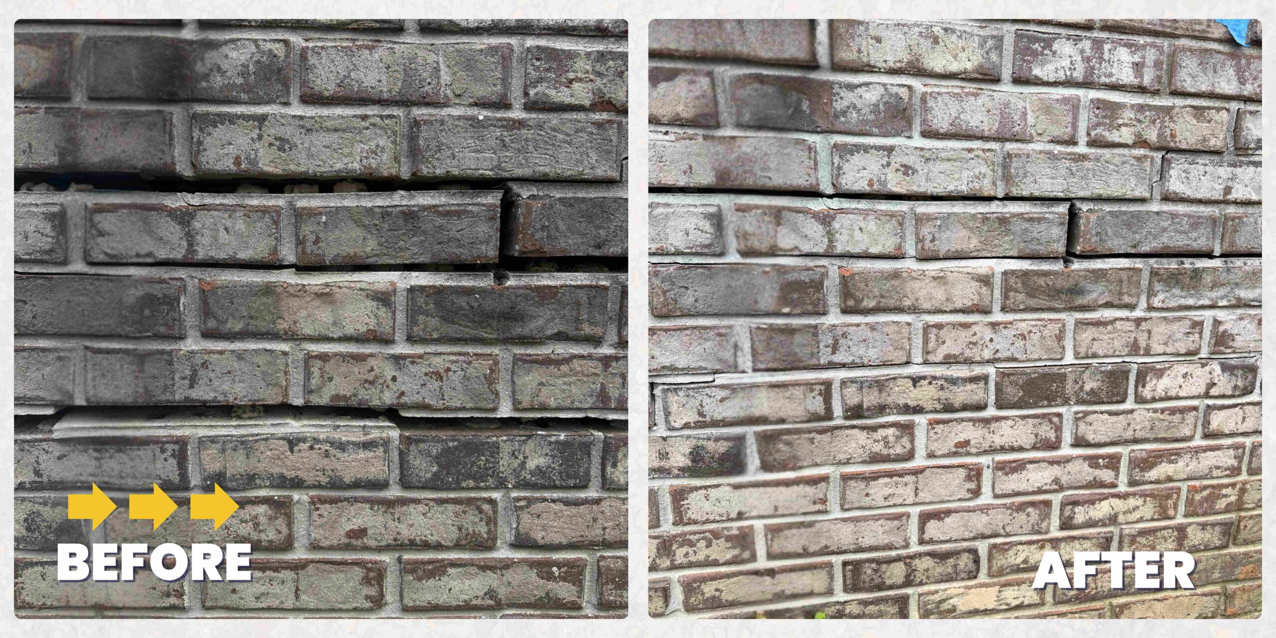 Cracked Brick Repair in Lookout Valley