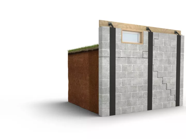 CarbonArmor Wall Stabilization