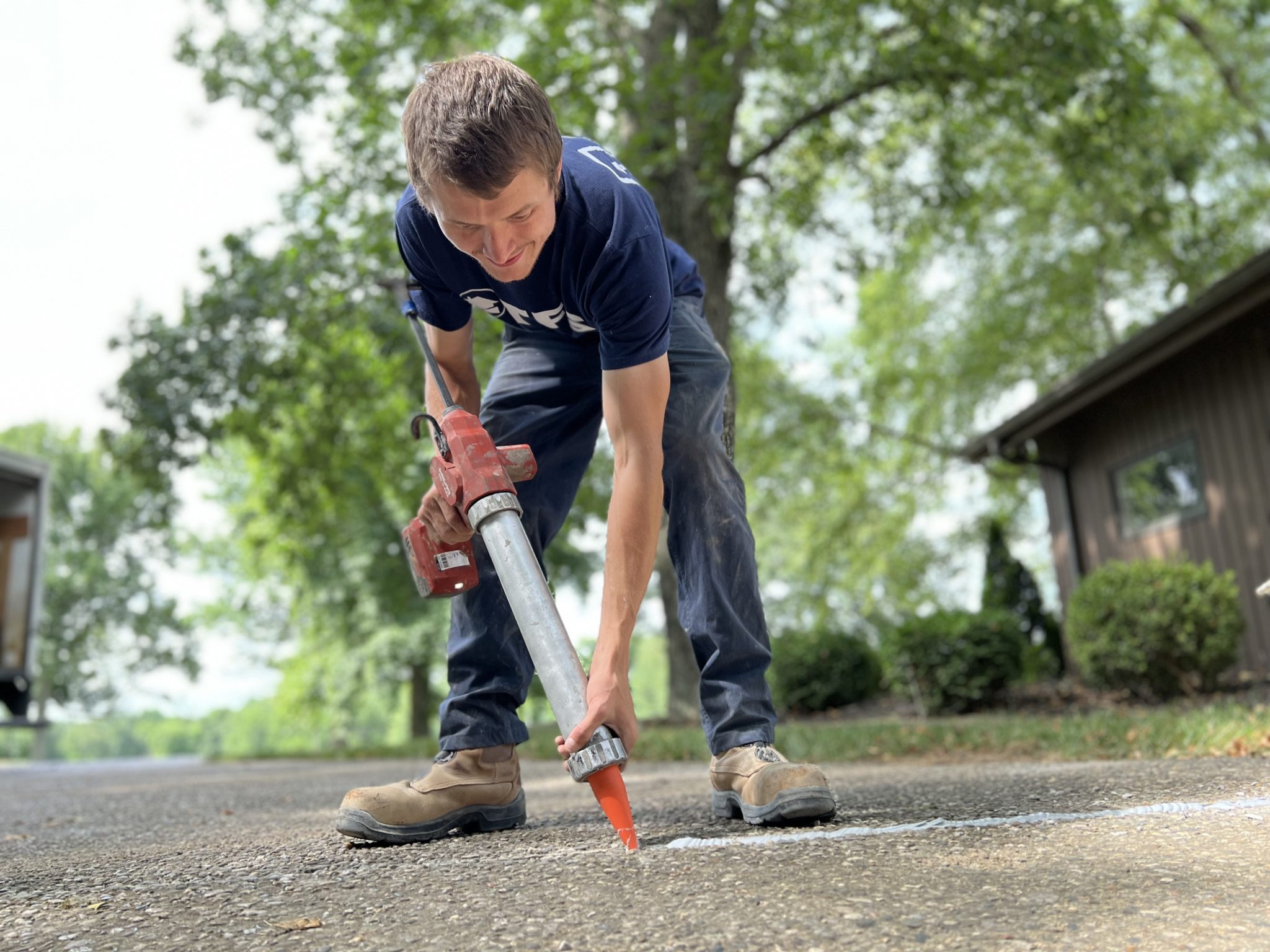 Concrete Driveway Crack Repair at Lisa Kammerer blog