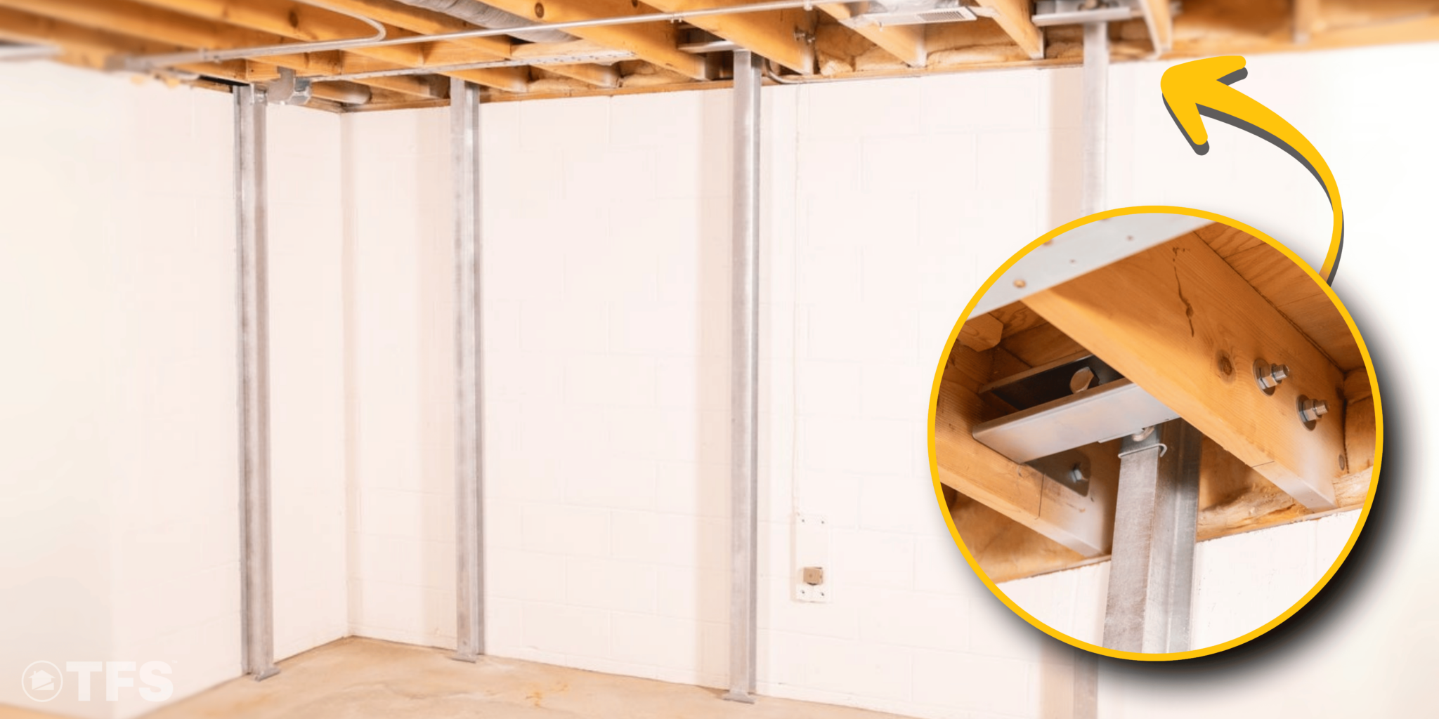 Bowed Walls | How to Stabilize Them With TFS