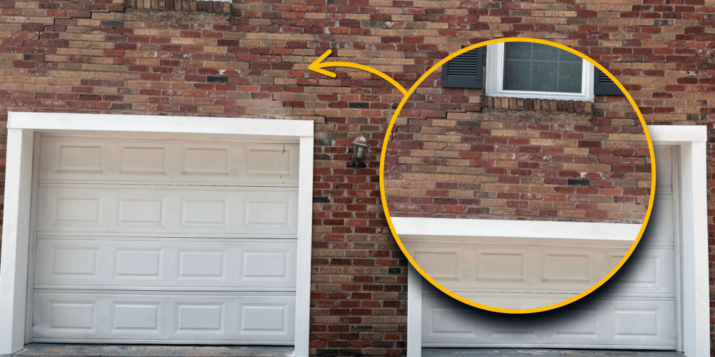 Signs of Lintel Failure: Don't Ignore a Sagging Garage - TFS ...