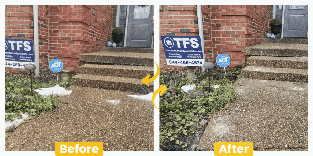 front staircase repair