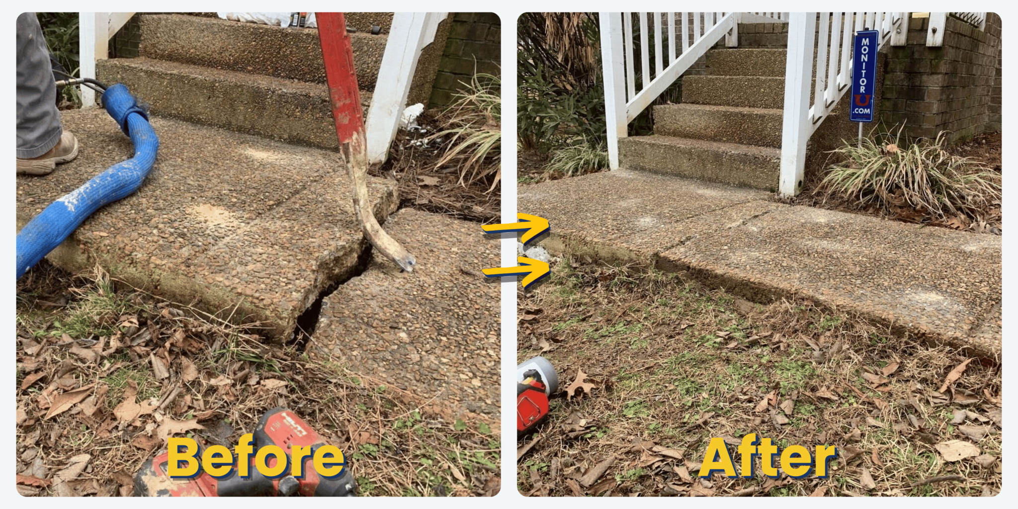 Walkway Poly Repair in Bradfordsville, KY