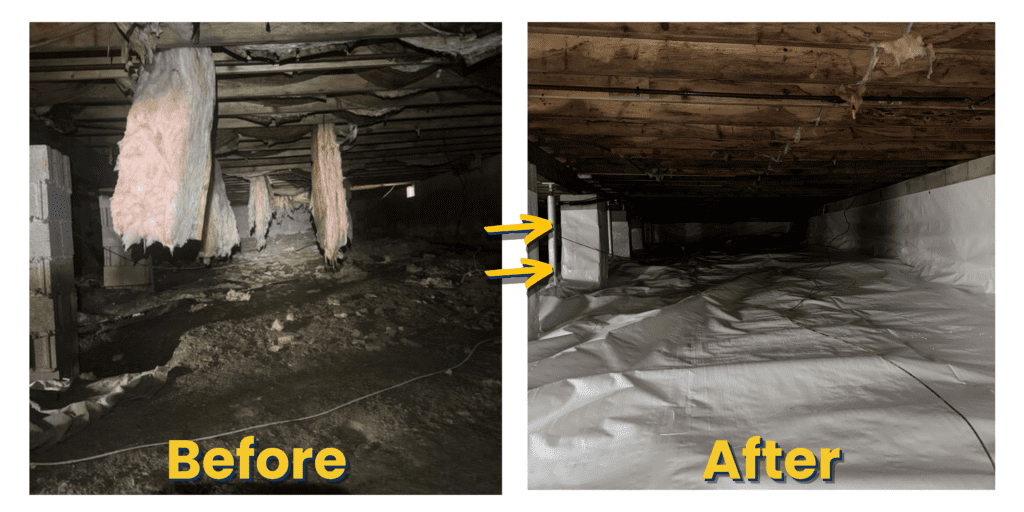 Crawl Space Repair in Washington