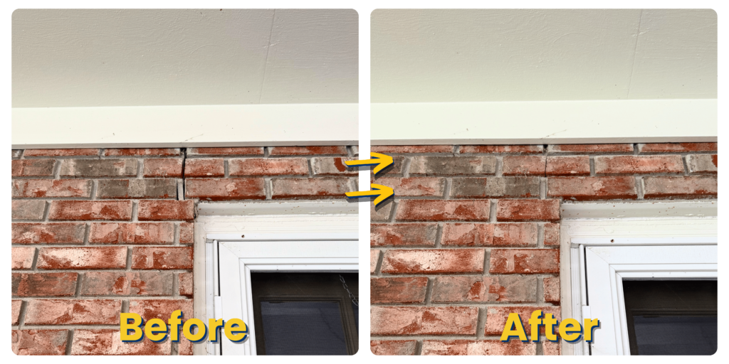 Brick Crack Repair in Greensburg