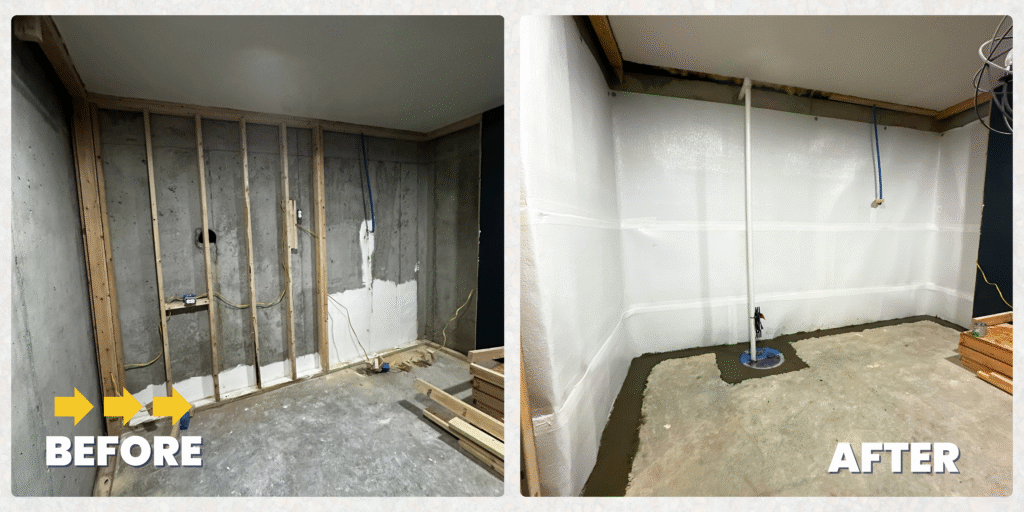 Basement Waterproofing in Huntsville