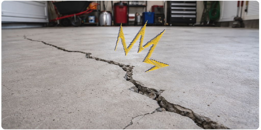 concrete floor crack repair