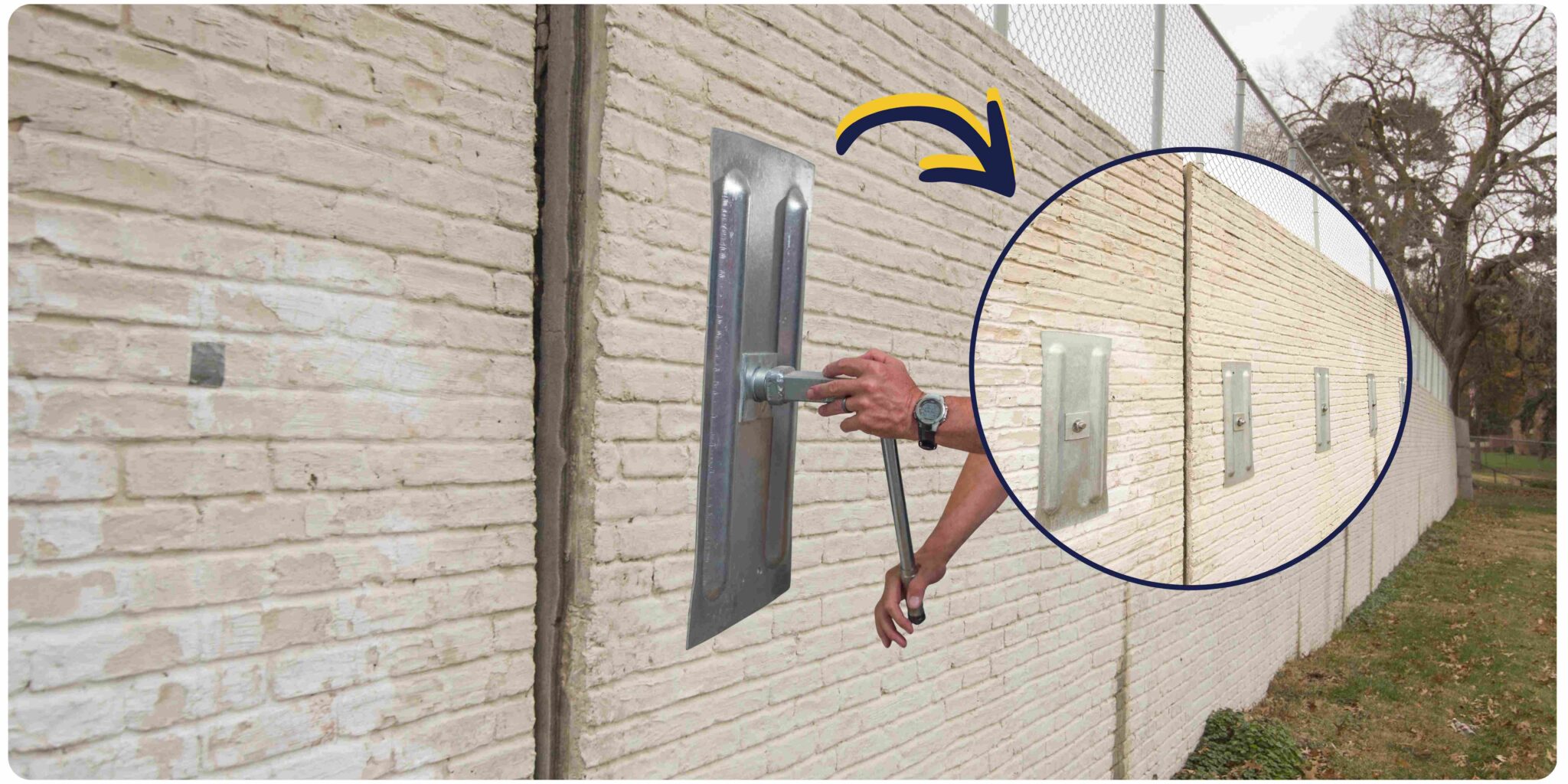 Wall Anchor System Solutions for Bowing Basement Walls | TFS